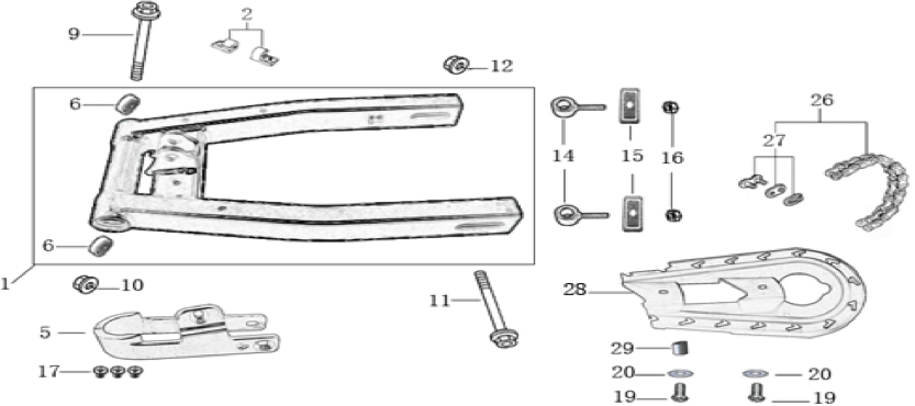 10 Swing Arm Assy