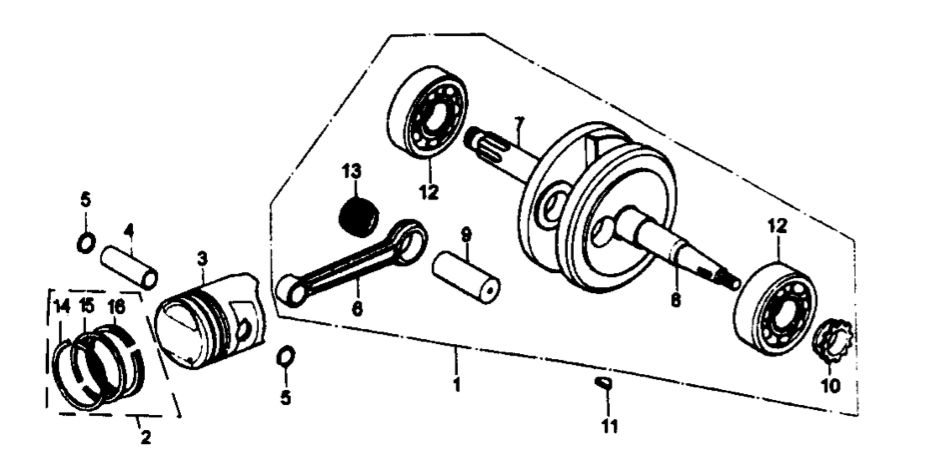 39 Crankshaft & Piston