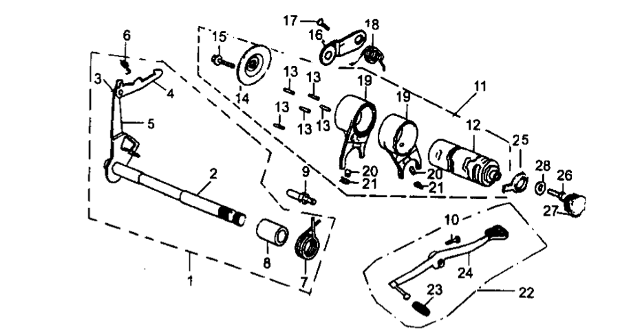 42 Gear Shifting Device