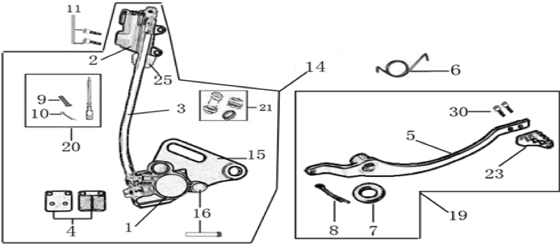 12 Rear Brake