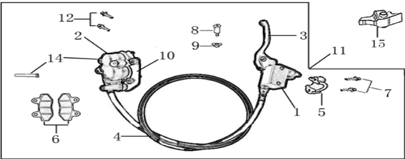 05 Front Brake Assy