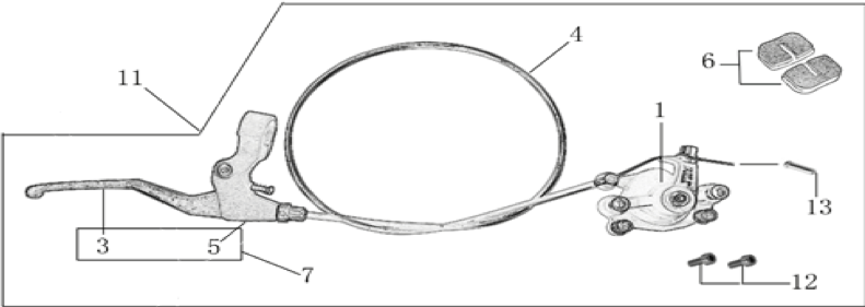 05 Front Brake Assy