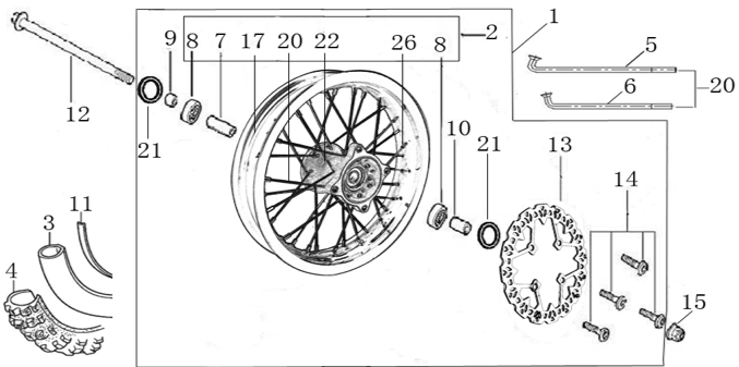 06 Front Wheel Assy