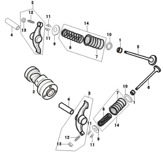 32 Camshaft/ Valve