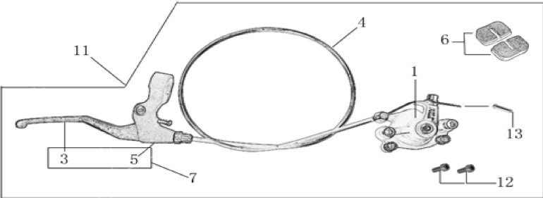 05 Front Brake Assy