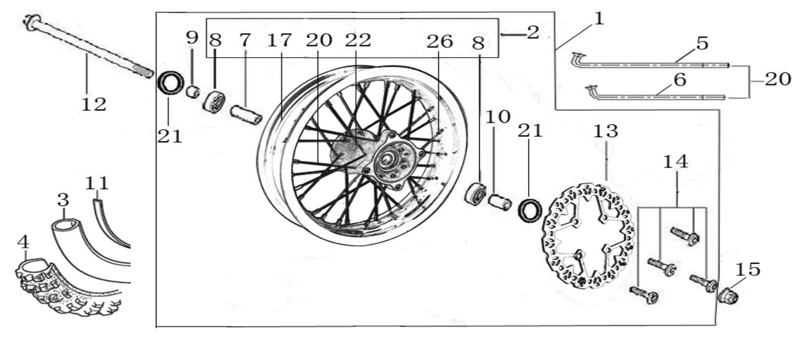 06 Front Wheel Assy