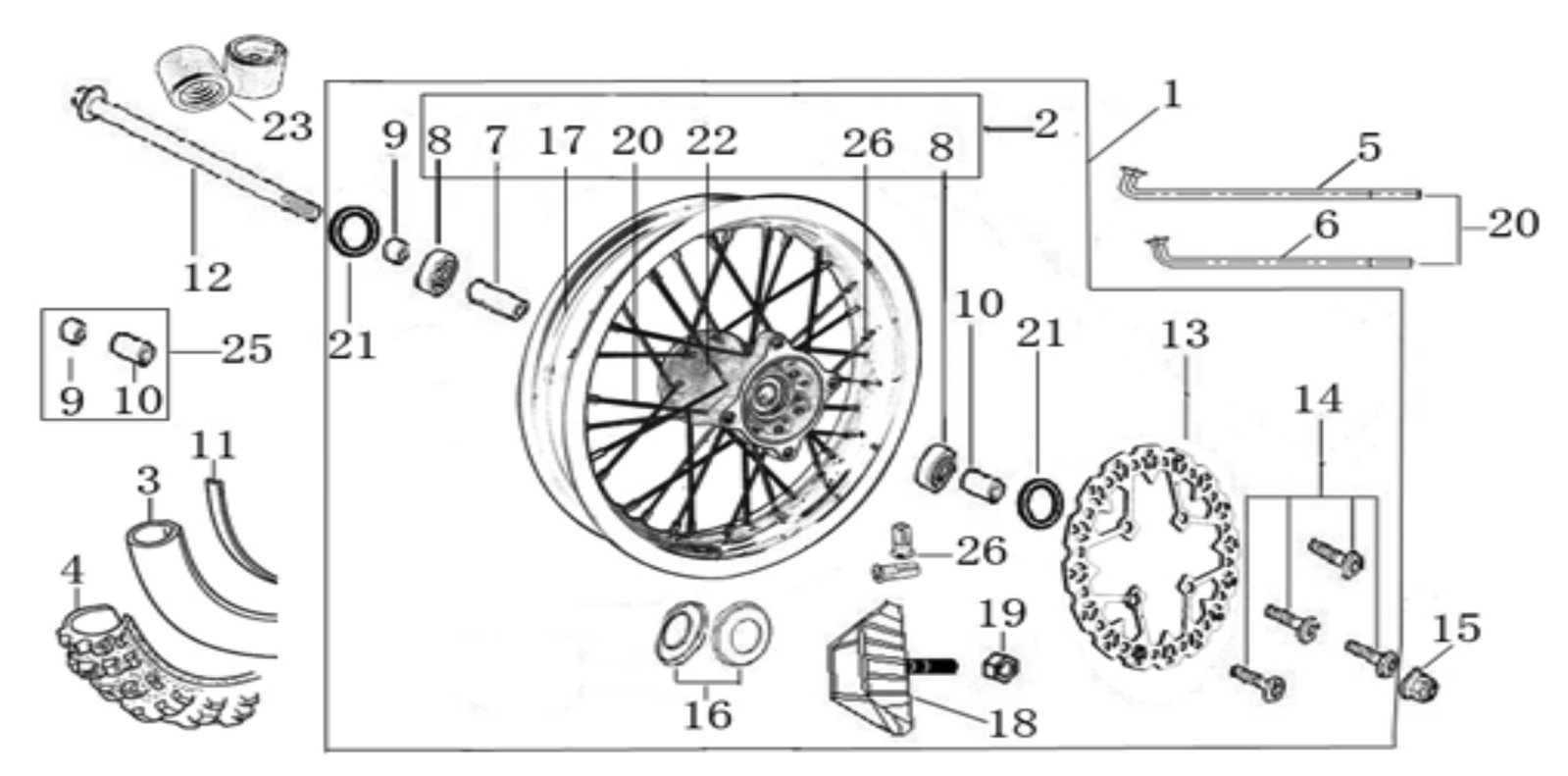 06 Front Wheel Assy 