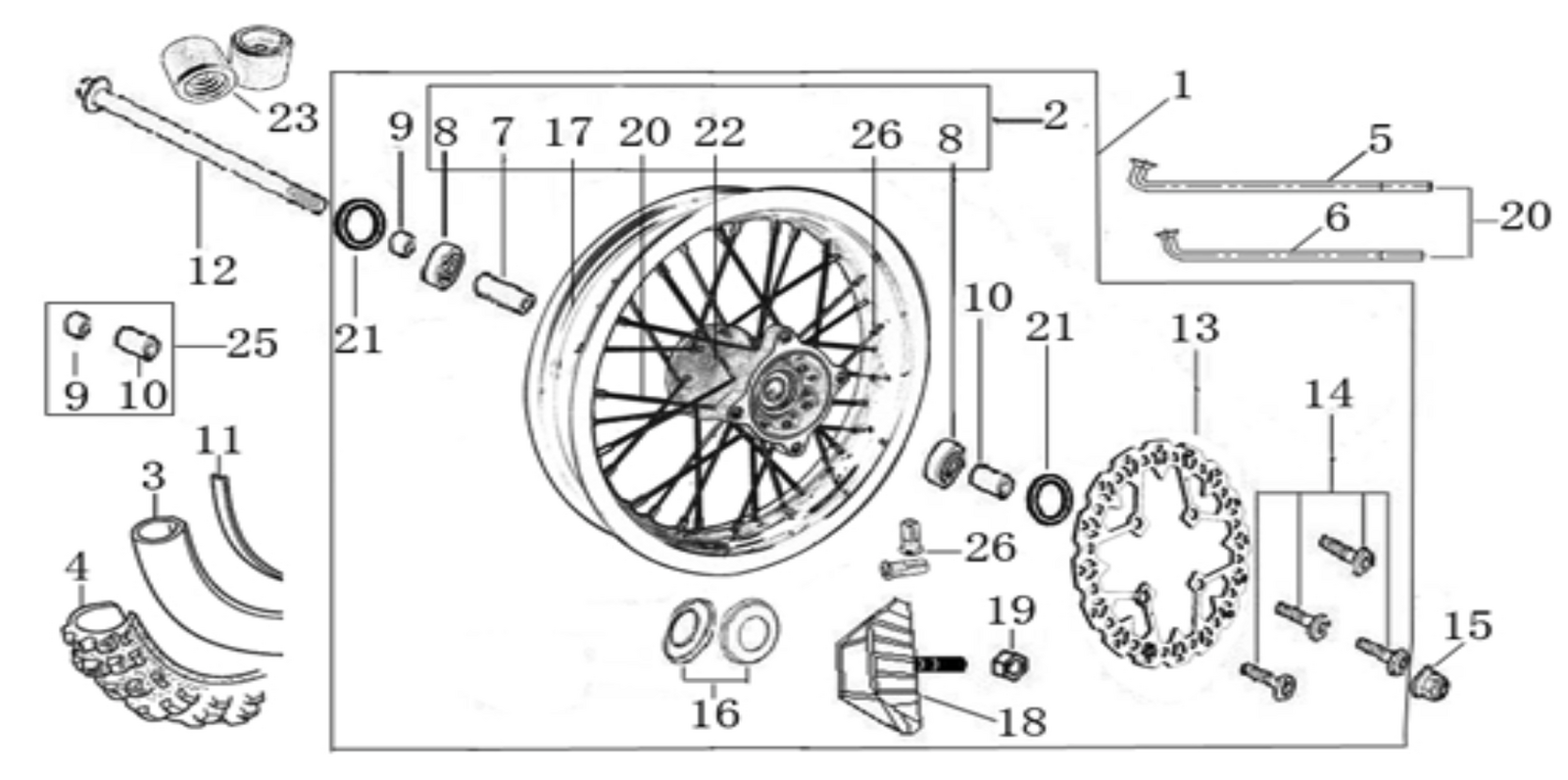 06 Front Wheel Assy 