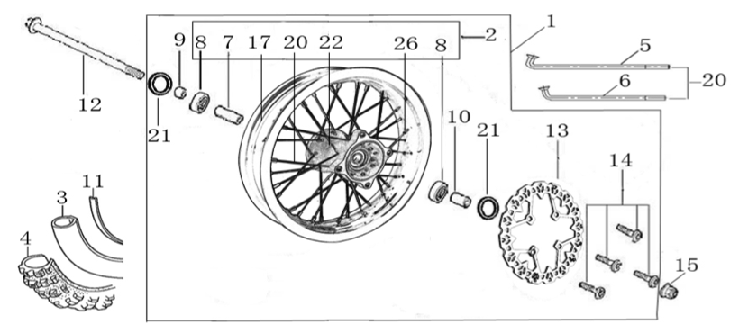 06 Front Wheel Assy