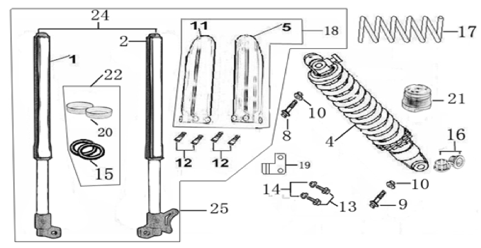 04 Front & Rear Absorber