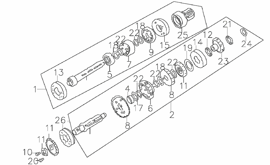 Slowing Down Subassembly