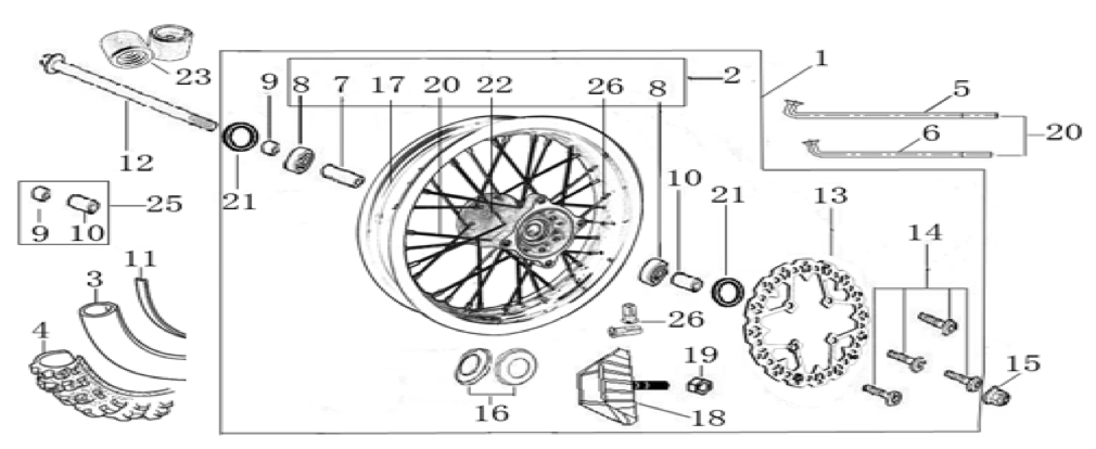 06 Front Wheel Assy