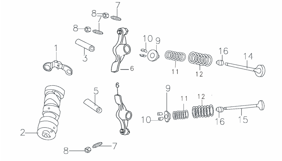 32 Camshaft Assy 