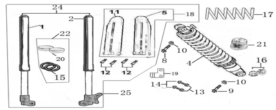 04 Front & Rear Absorber