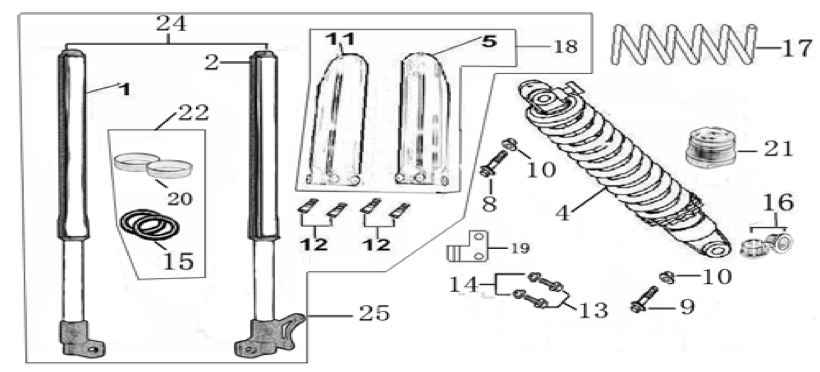 04 Front & Rear Absorber