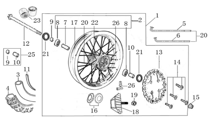 06 Front Wheel Assy 