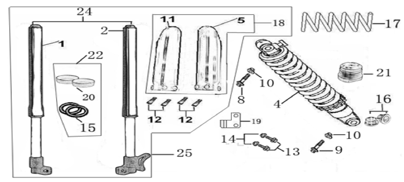 04 Front & Rear Absorber