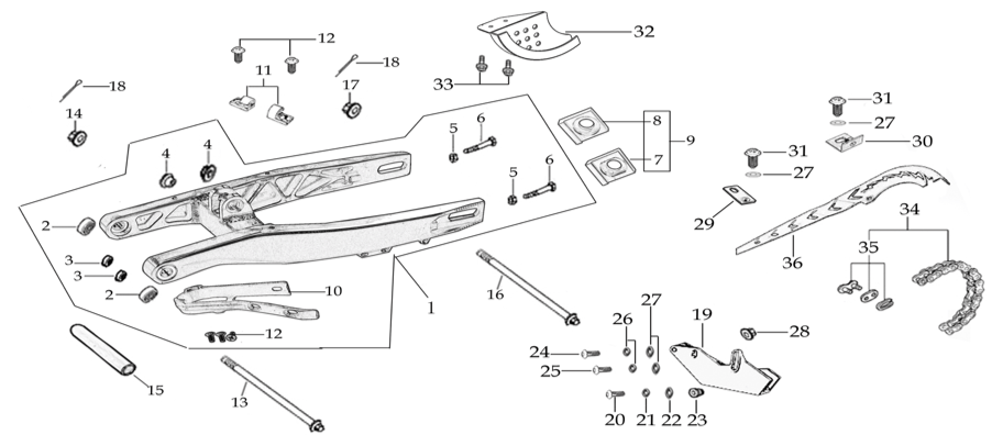 10 Swing Arm Assy