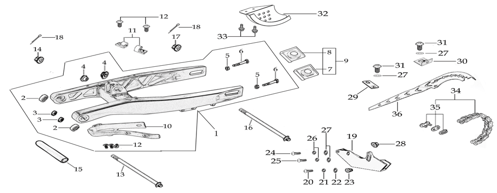 10 Swing Arm Assy