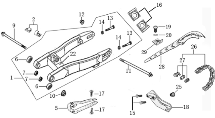 10 Swing Arm Assy