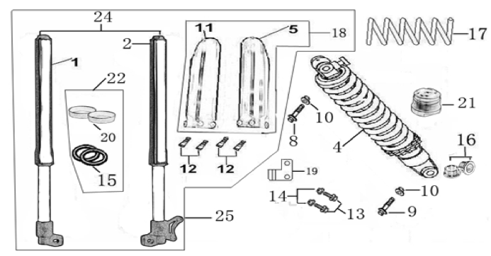 04 Front & Rear Absorber