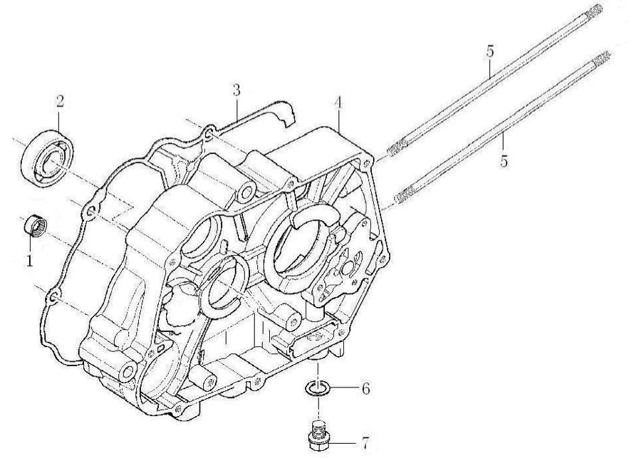 38 Right Crankcase