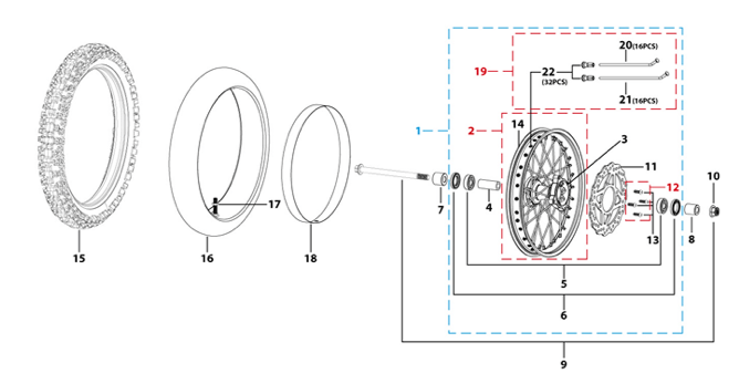 06 Front Wheel Assy