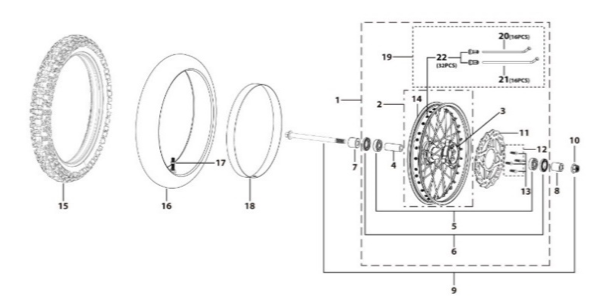 06 Front Wheel Assy