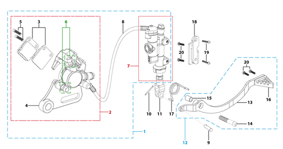 12 Rear Brake