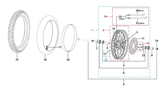 06 Front Wheel Assy