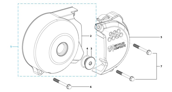 17 Front Sprocket Protection