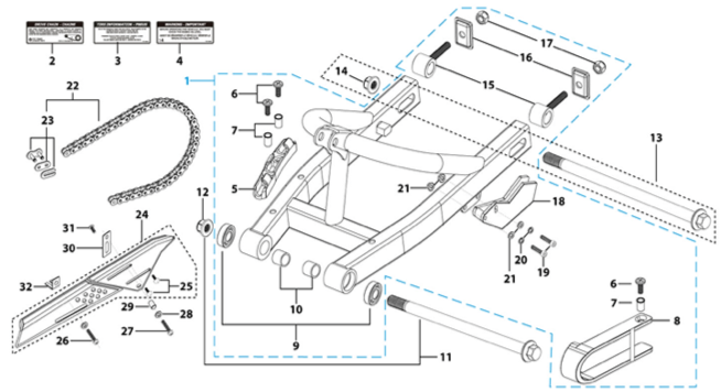 10 Swing Arm Assy