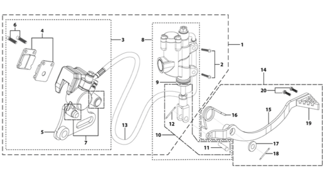 12 Rear Brake