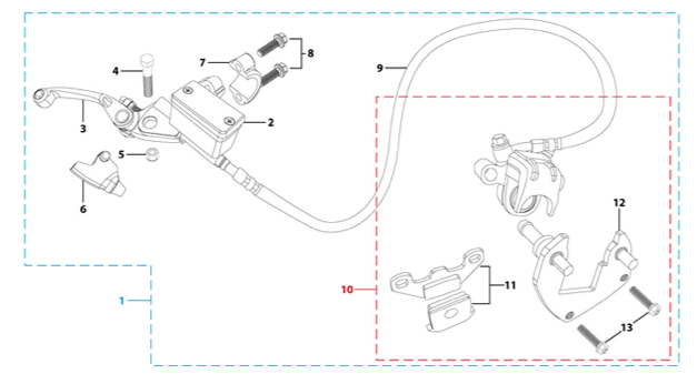 05 Front Brake Assy