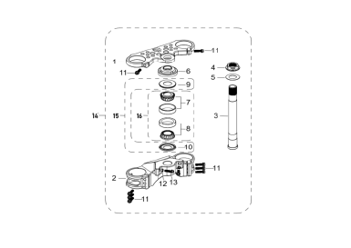 02 Steering Stem Assembly