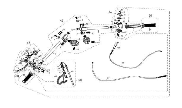 01 Handle Bar Assembly