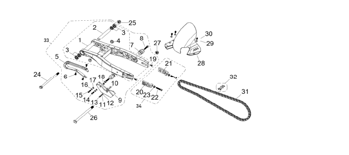 10 Swing Arm Assy