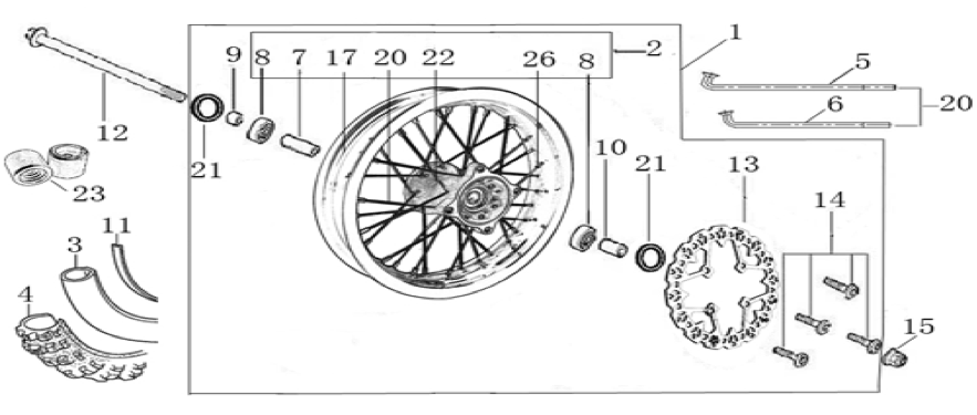 06 Front Wheel Assy