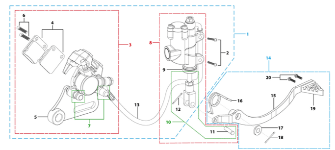 12 Rear Brake