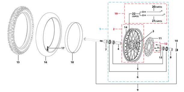 06 Front Wheel Assy