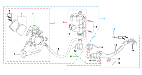 12 Rear Brake