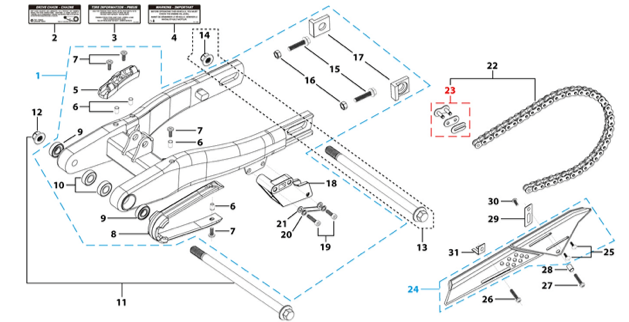 09 Swing Arm Assy