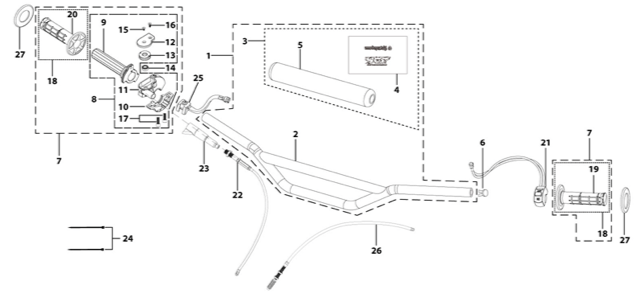 01 Handle Bar Assembly