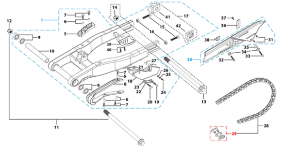 10 Swing Arm Assy