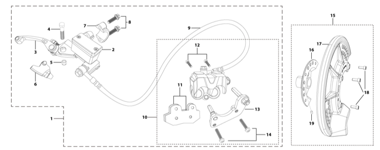 05 Front Brake Assy