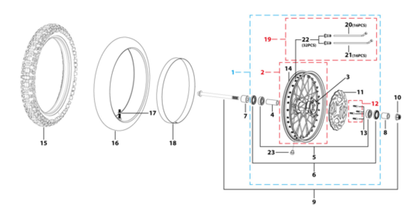 06 Front Wheel Assy