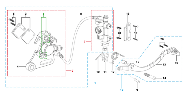 12 Rear Brake