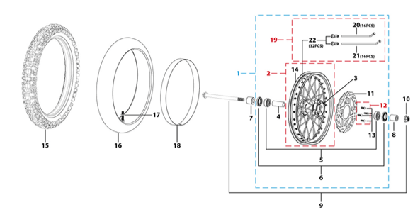 06 Front Wheel Assy