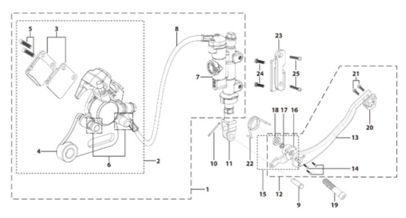 12 Rear Brake