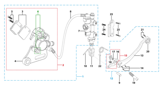 12 Rear Brake